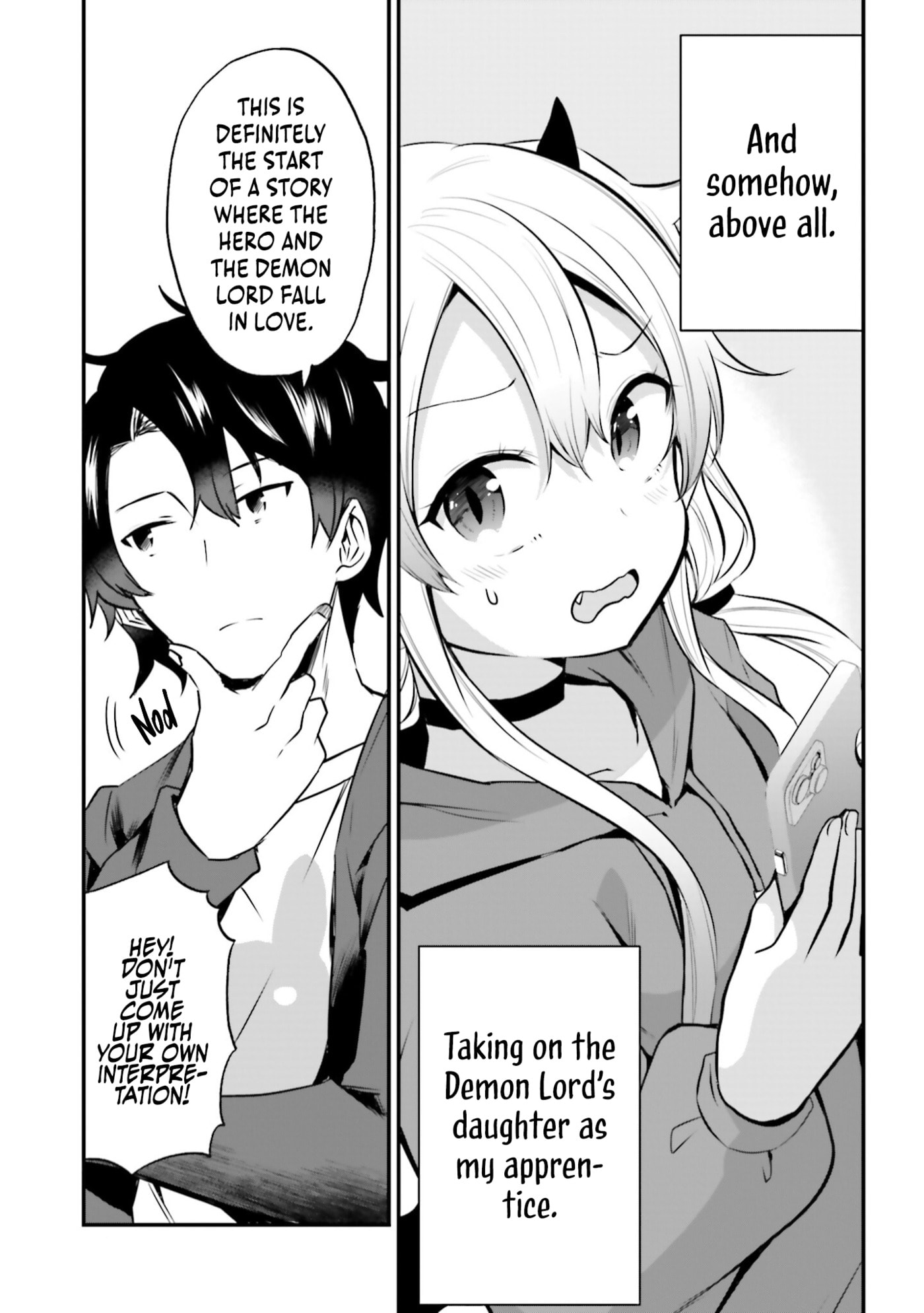 Maison Death Heights: The Demon King's Daughter Wants to be a Disciple Chapter 1 page 25 - 