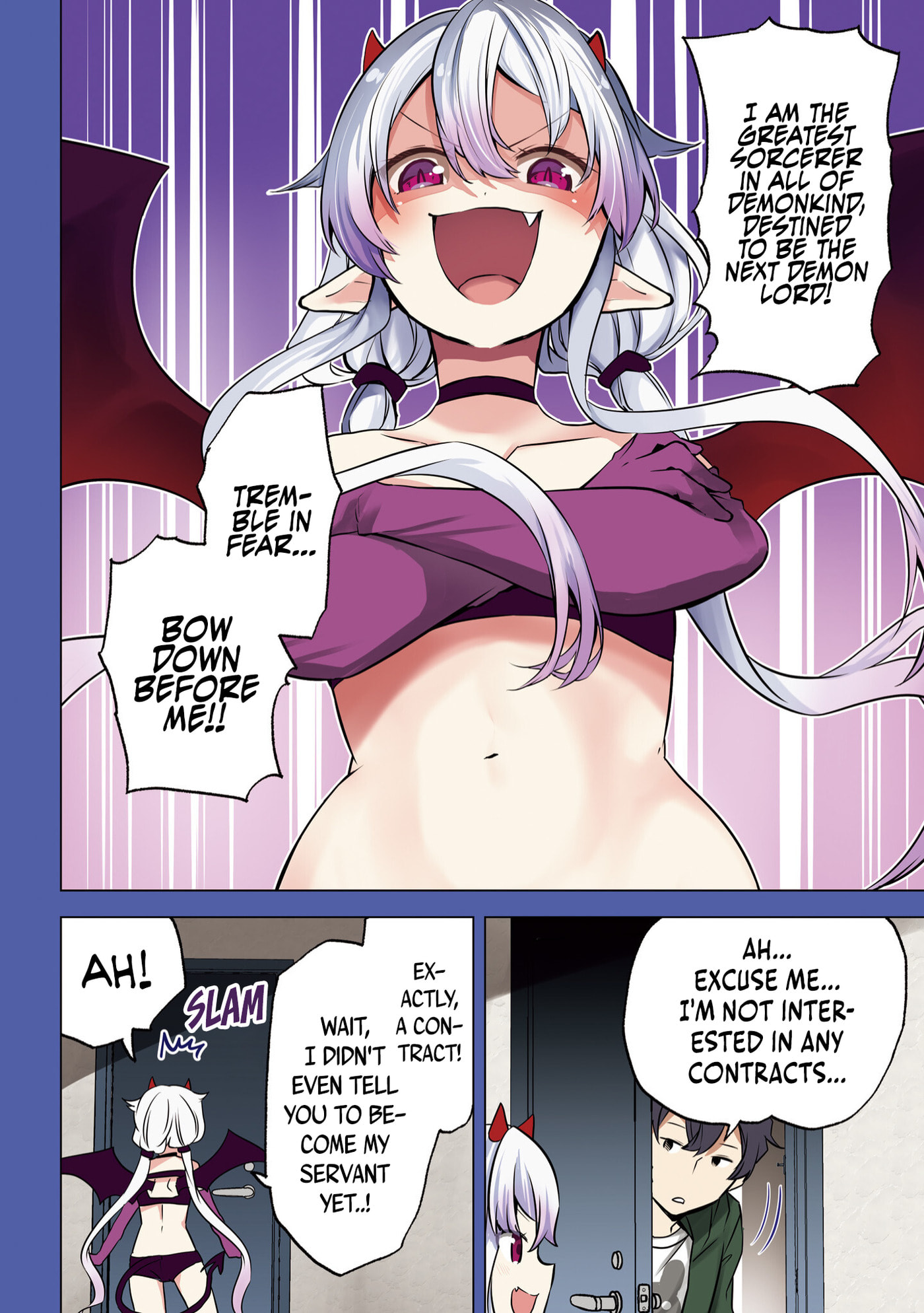 Maison Death Heights: The Demon King's Daughter Wants to be a Disciple Chapter 1 page 6 - 