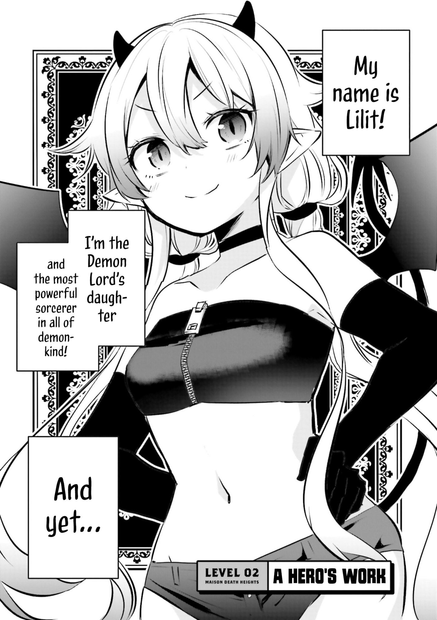 Maison Death Heights: The Demon King's Daughter Wants to be a Disciple Chapter 2 page 1 - 