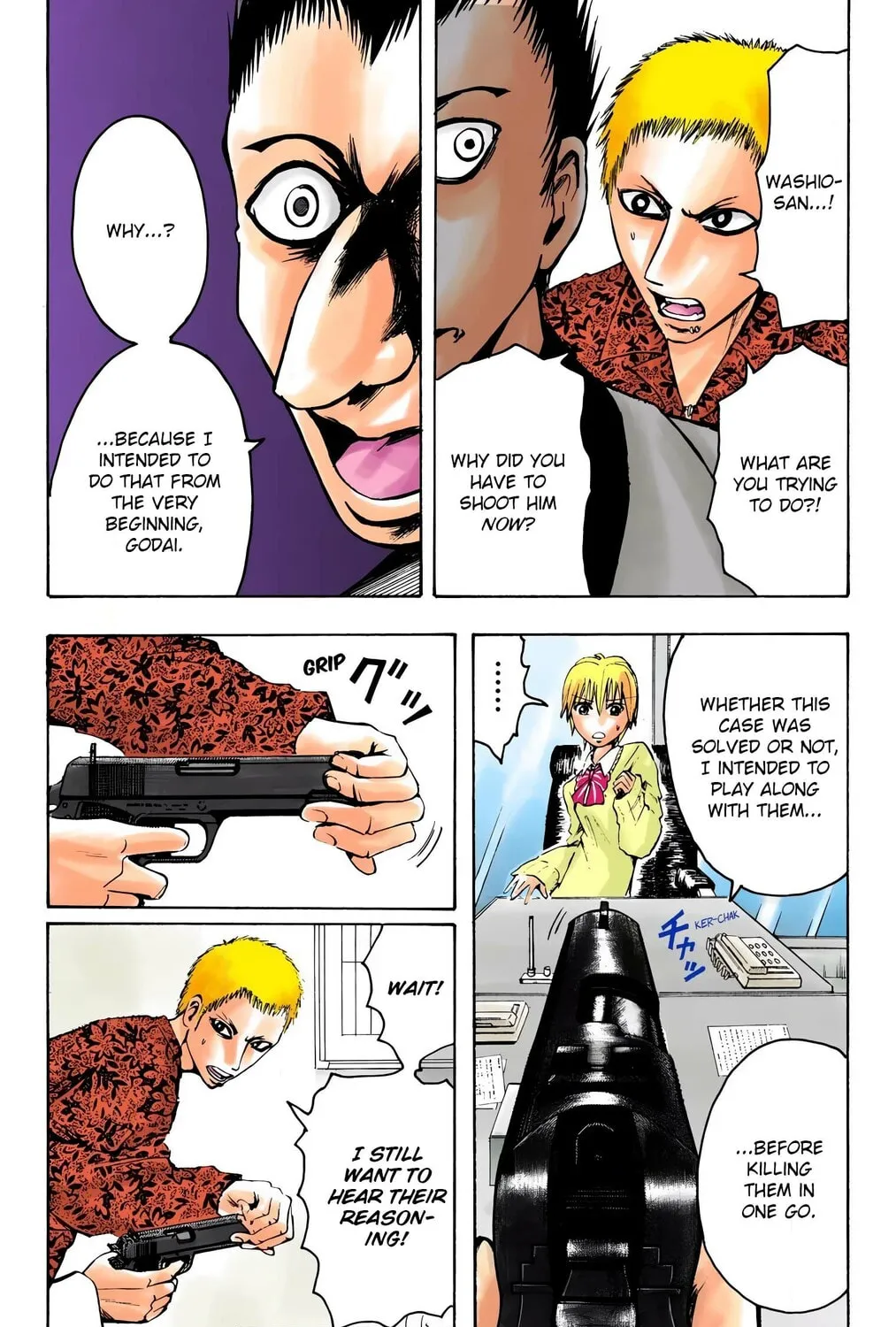 Majin Tantei Nougami Neuro (Colored) Chapter 10 page 3 - 