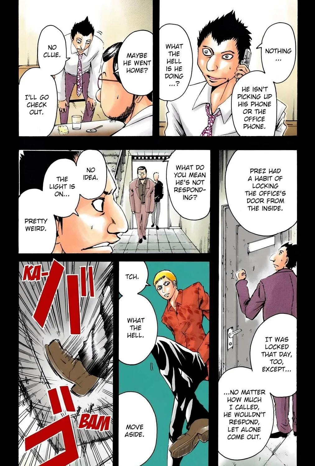 Majin Tantei Nougami Neuro (Colored) Chapter 8 page 17 - 