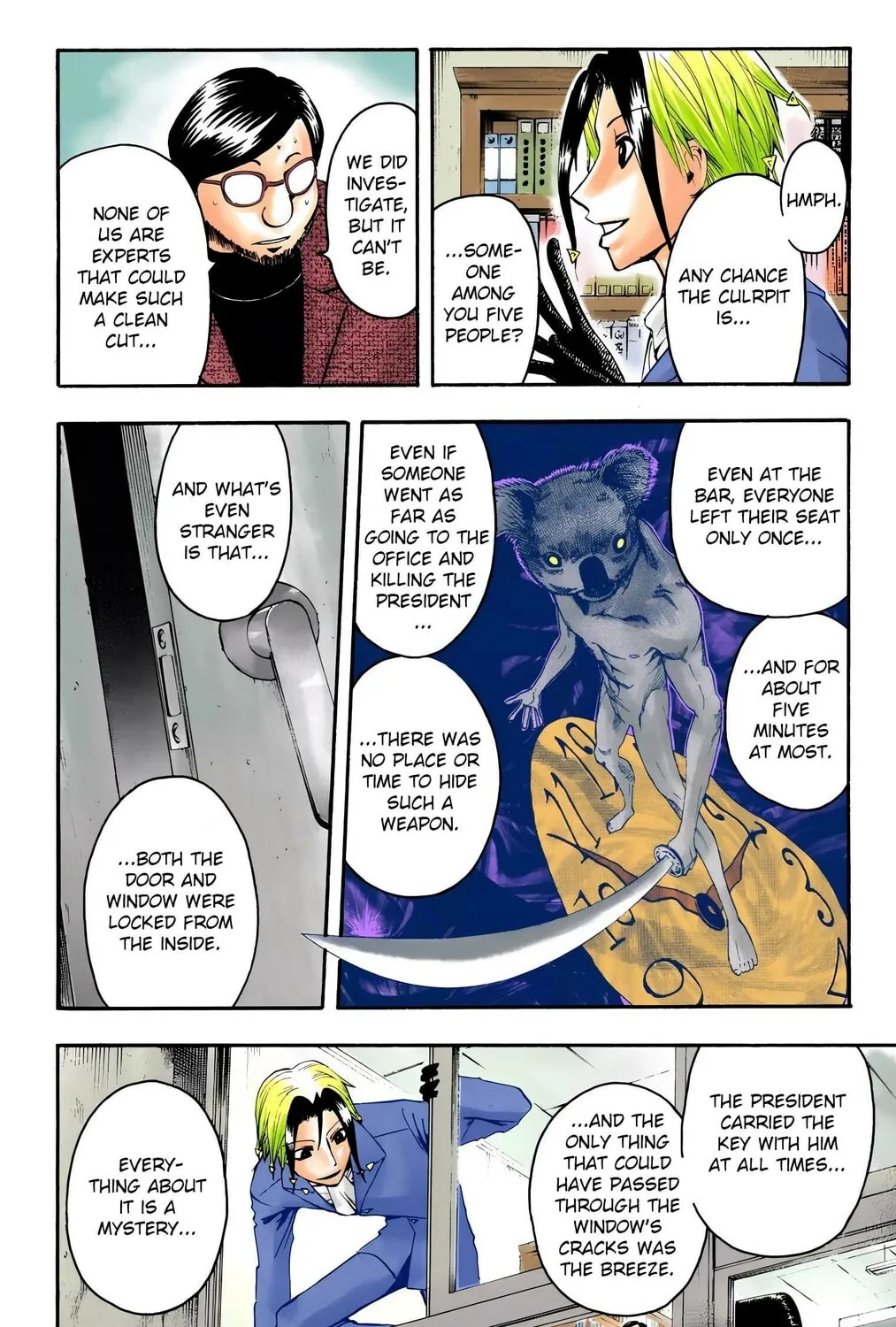 Majin Tantei Nougami Neuro (Colored) Chapter 8 page 21 - 