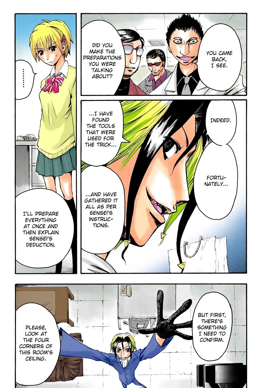 Majin Tantei Nougami Neuro (Colored) Chapter 9 page 21 - 