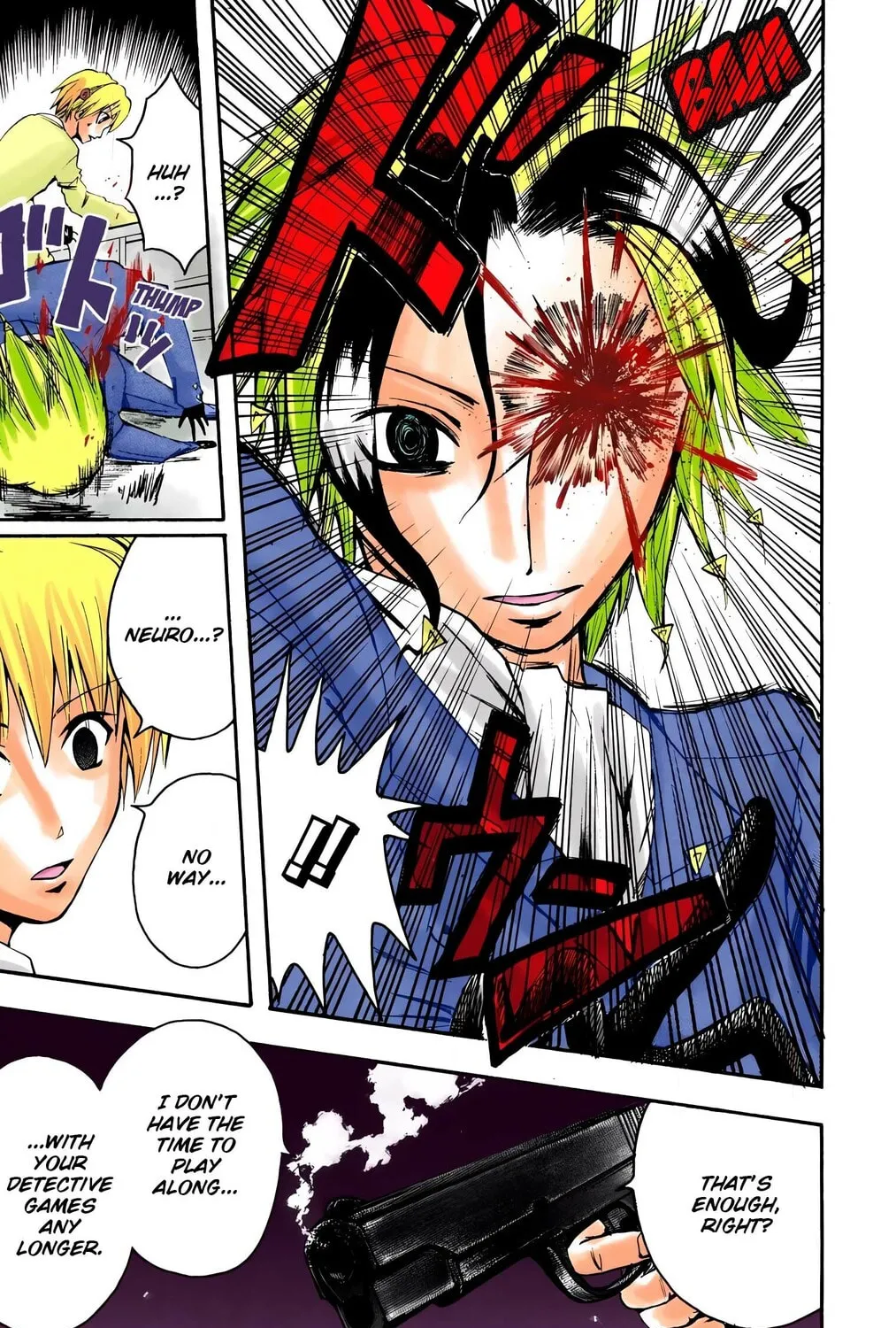 Majin Tantei Nougami Neuro (Colored) Chapter 9 page 37 - 