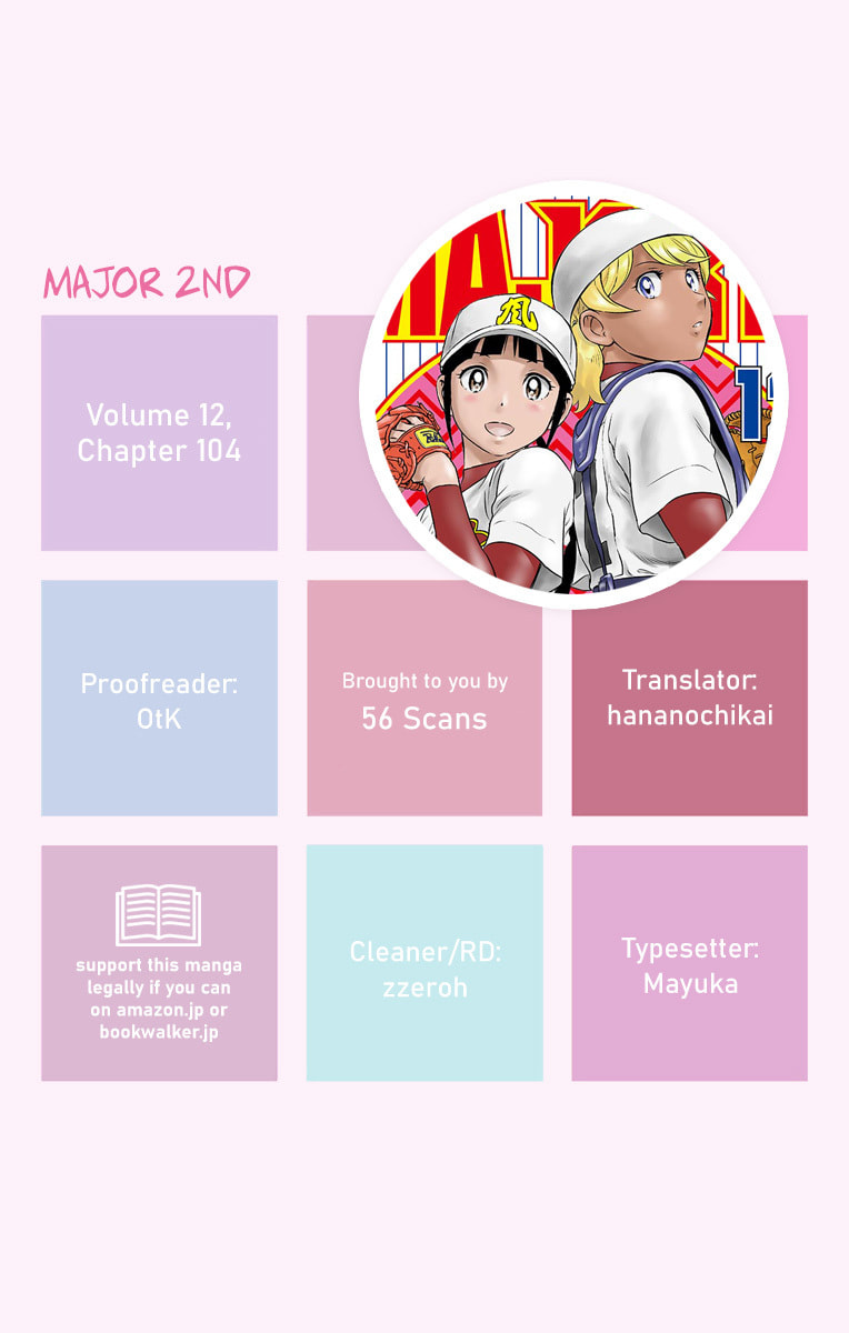 Major 2nd Chapter 104 page 1 - 