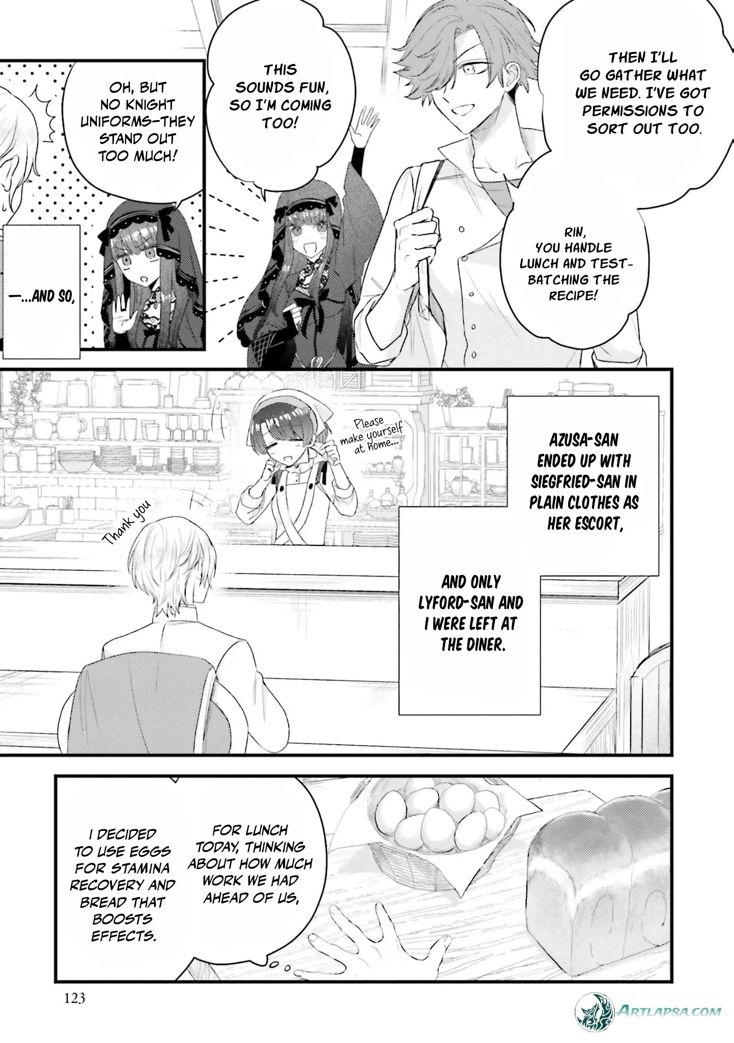Makikomare Ryouriban no Isekai Gohan Chapter 4 page 10 - 
