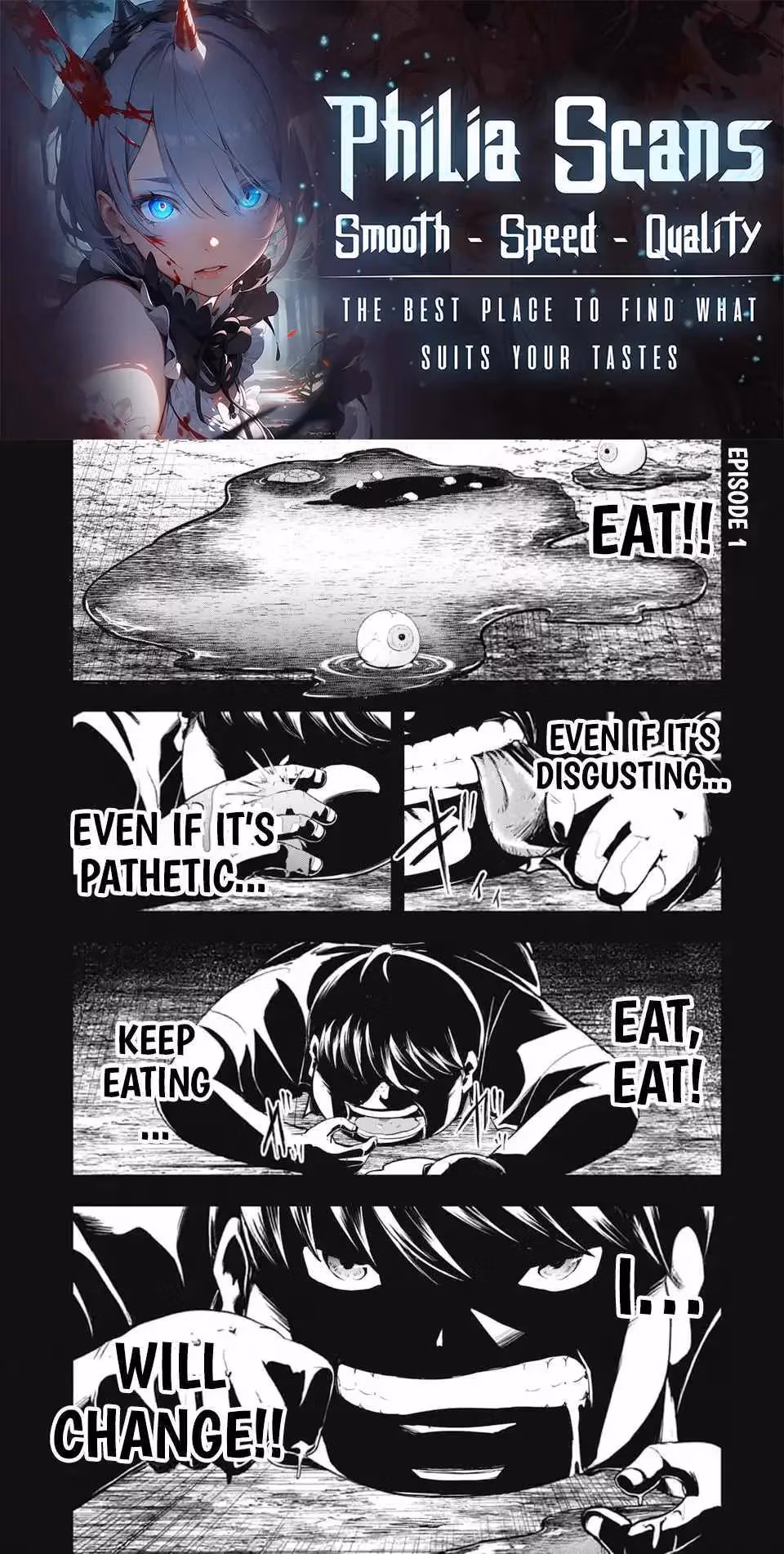 Makui: I Became a Monster-Eating Hero and Rebelled Against the Kingdom That Abandoned Me Chapter 1 page 1 - 