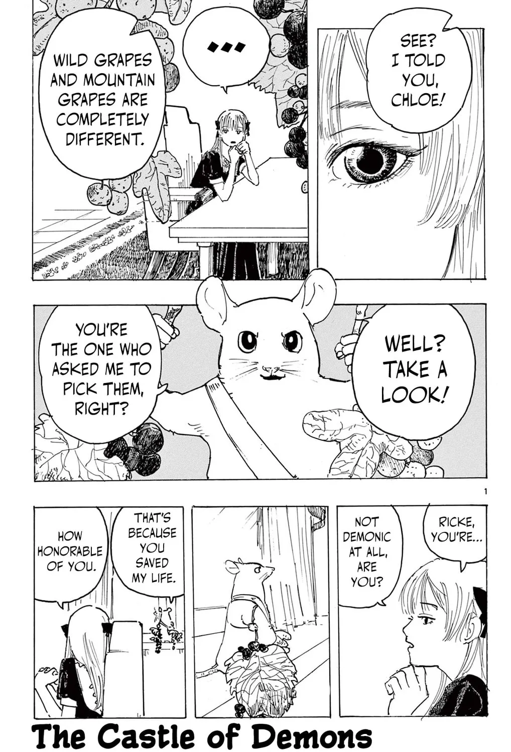 Mamono no Shiro Chapter 0 page 1 - 