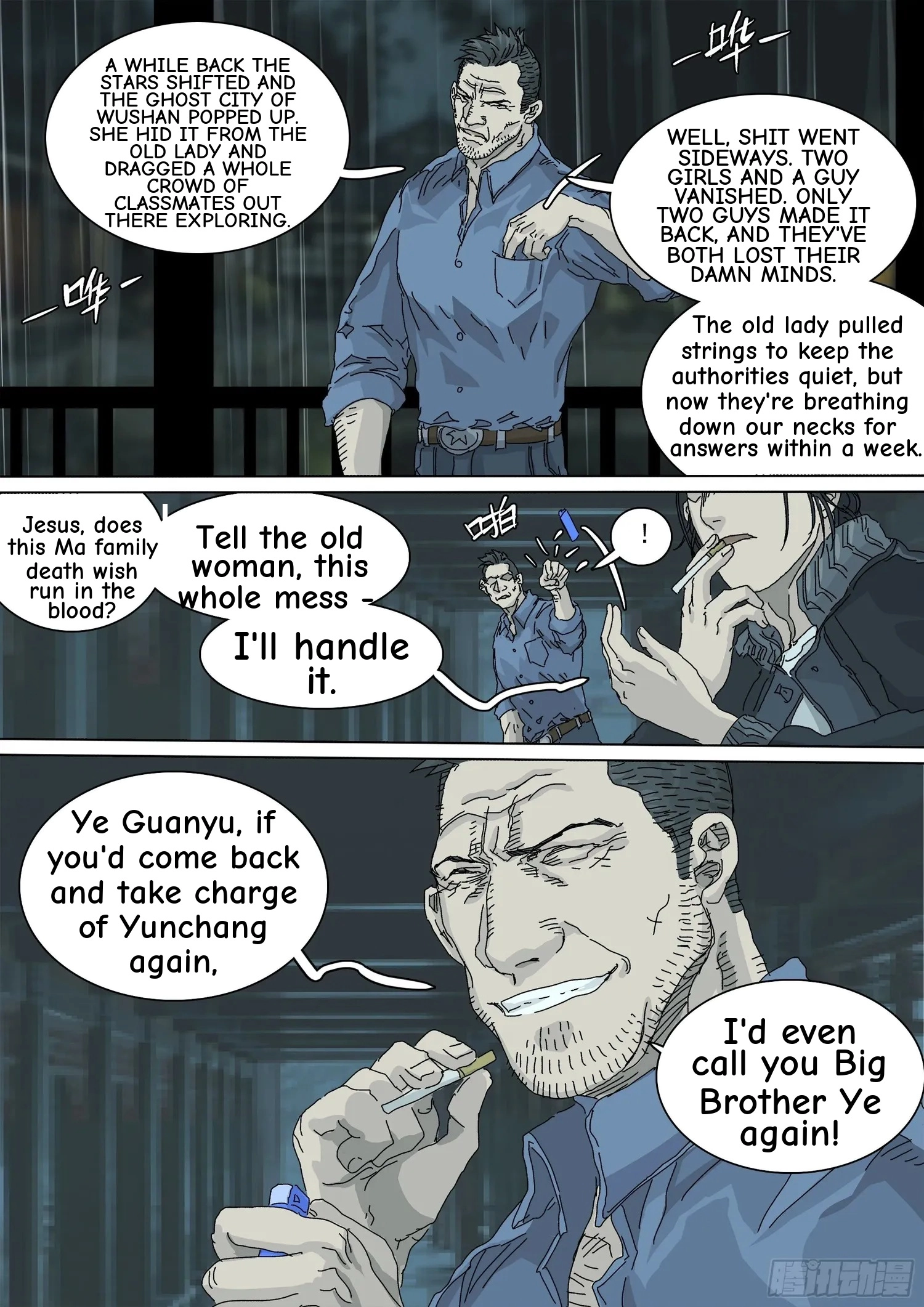 Man on the Mountain Chapter 45 page 10 - 