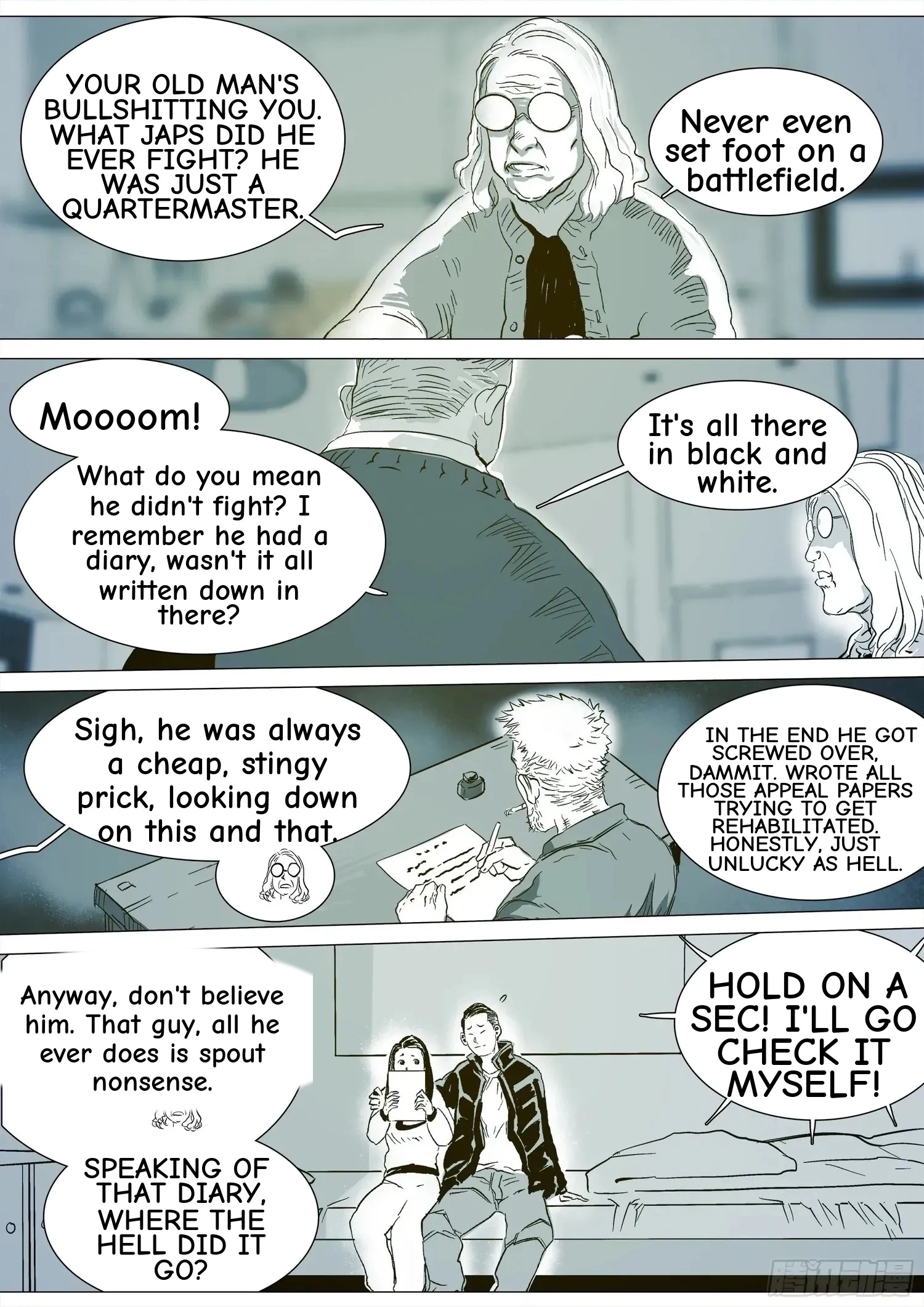 Man on the Mountain Chapter 76 page 5 - 