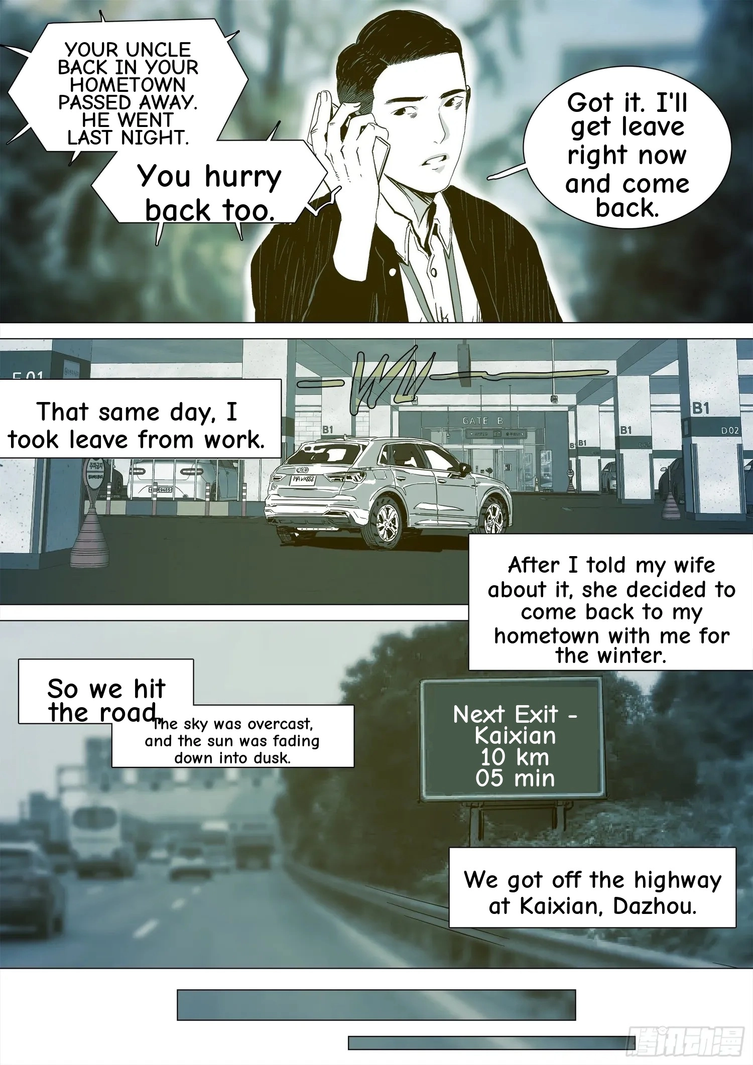 Man on the Mountain Chapter 76 page 8 - 
