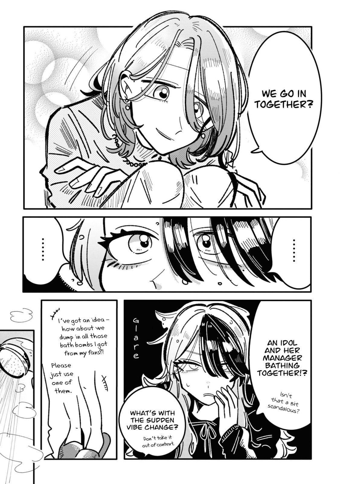 Managing a Wild Idol Chapter 14.5 page 8 - 