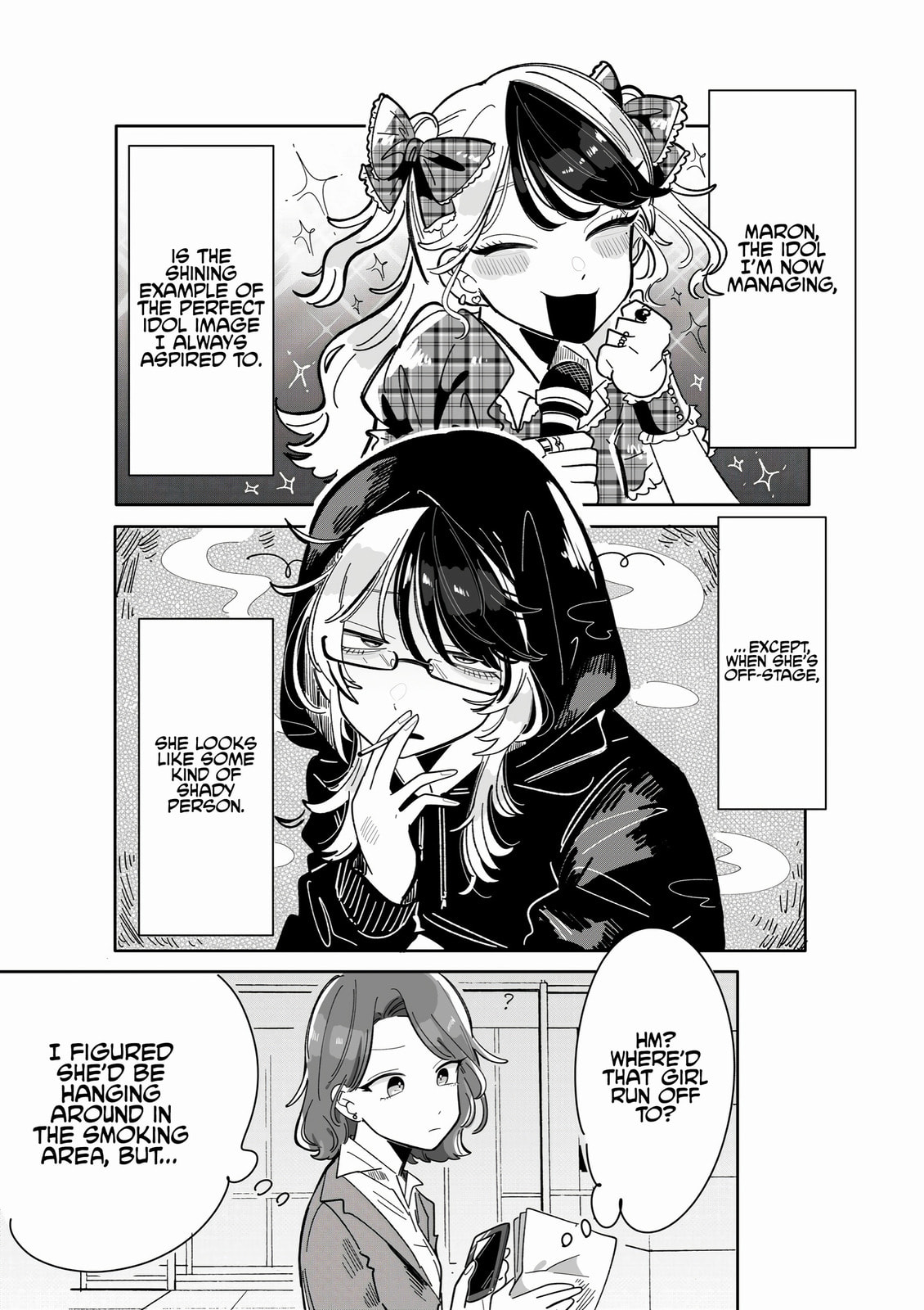 Managing a Wild Idol Chapter 3 page 1 - 