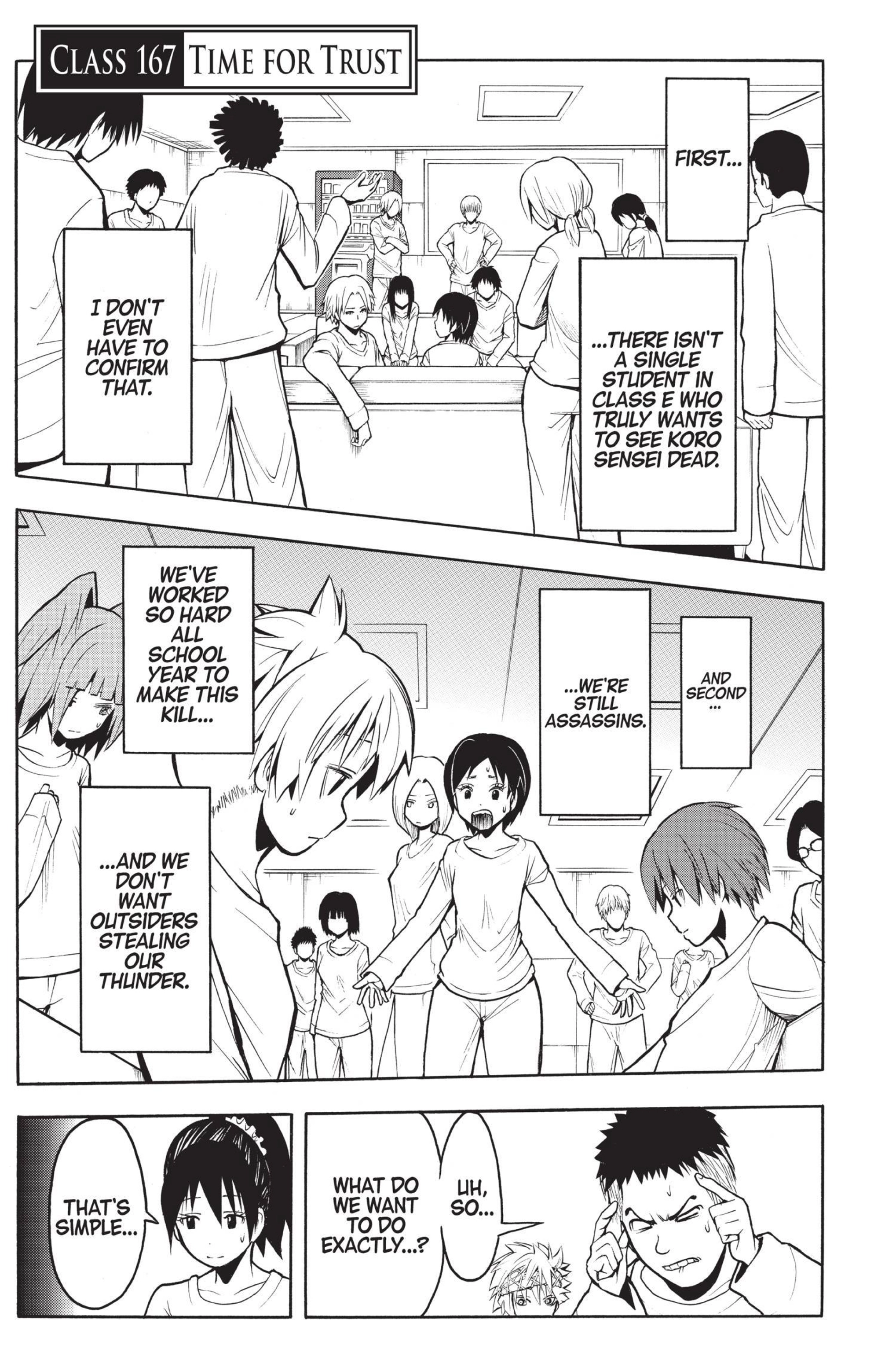 MANGA Chapter 167 page 1 - 