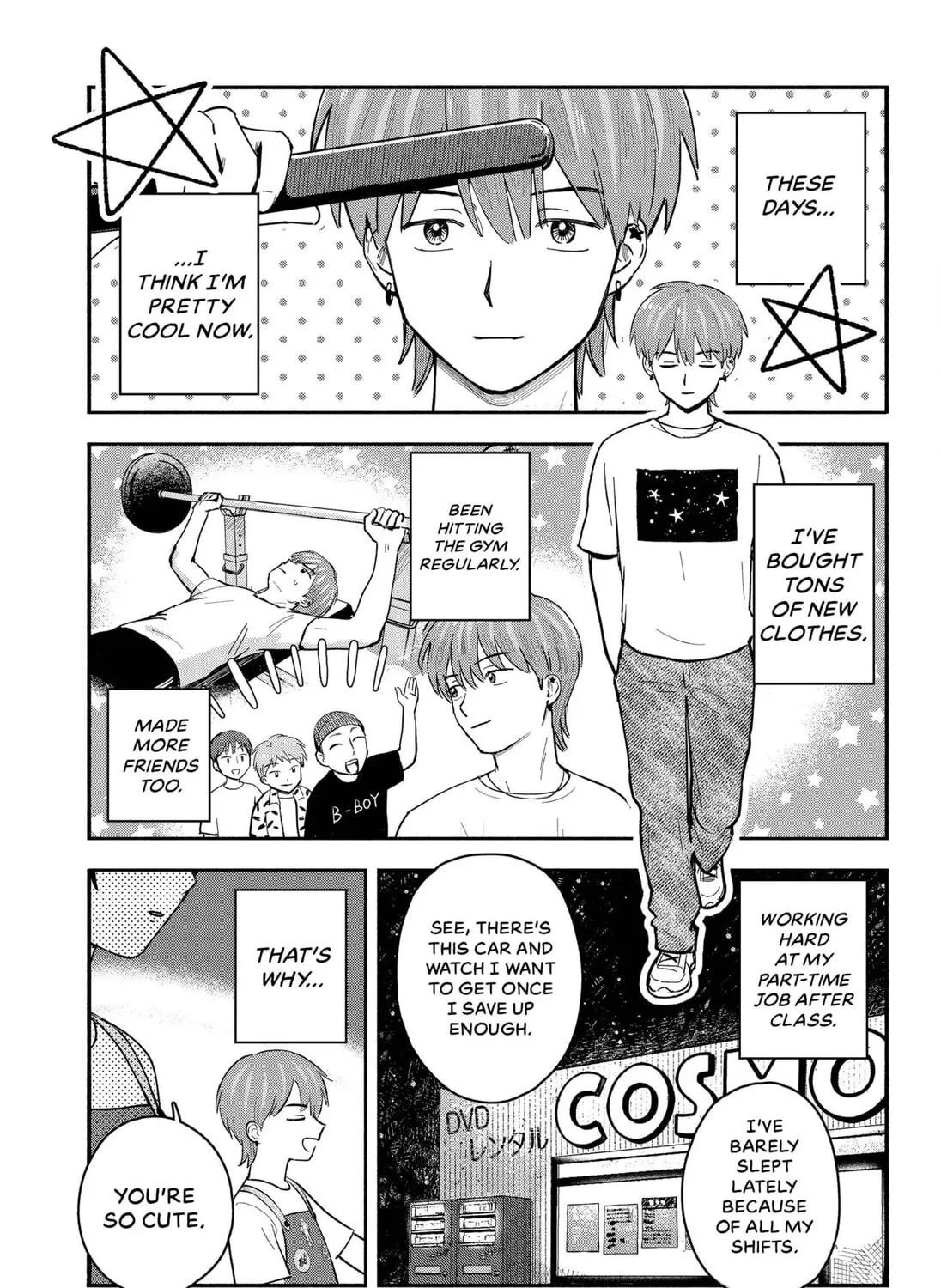Mano-San Is Like the Universe Chapter 1 page 3 - 