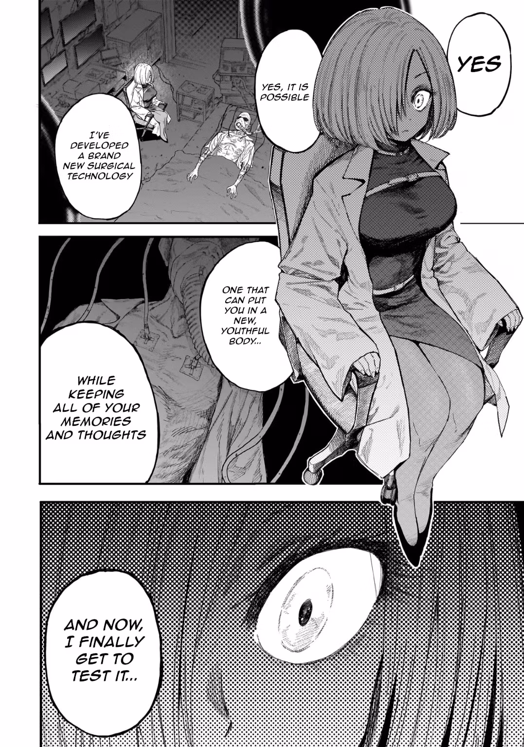 Manticore: Mind Transition Experiment Chapter 1 page 3 - 