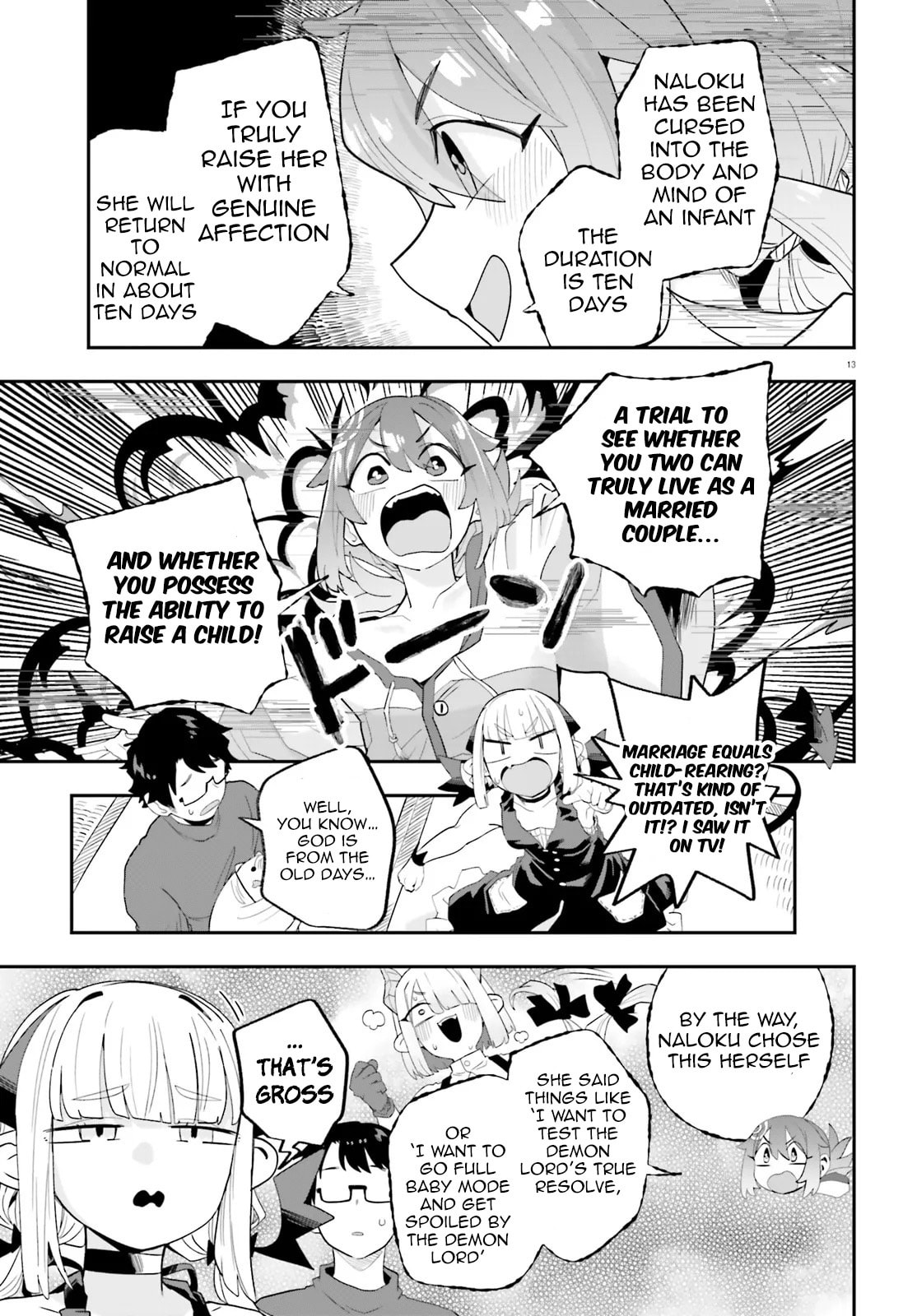 Maou ga Inaka ni Totsuidara Chapter 33 page 13 - 