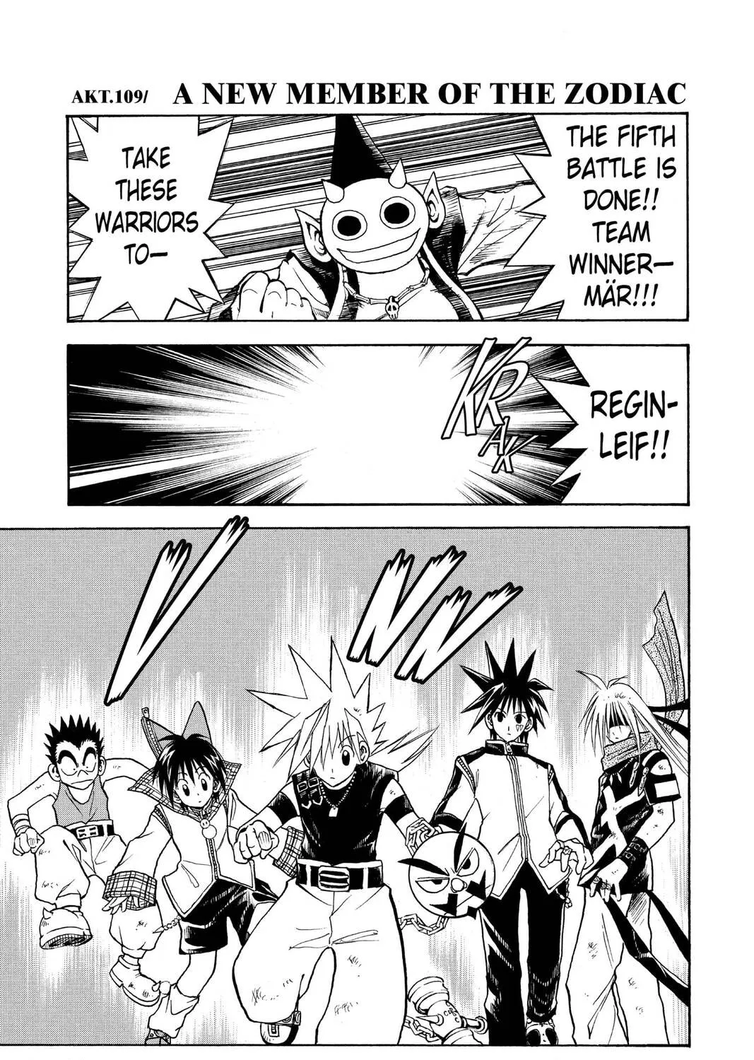 MÄR Chapter 109 page 1 - 