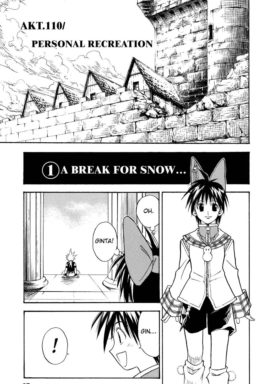 MÄR Chapter 110 page 1 - 