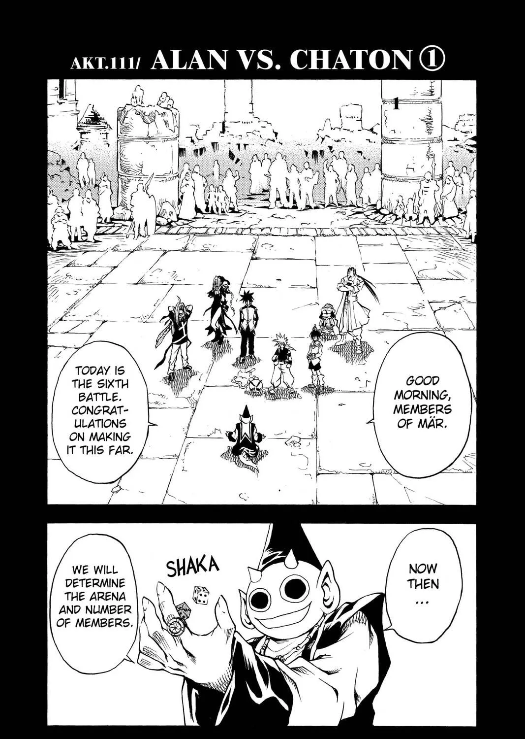 MÄR Chapter 111 page 1 - 