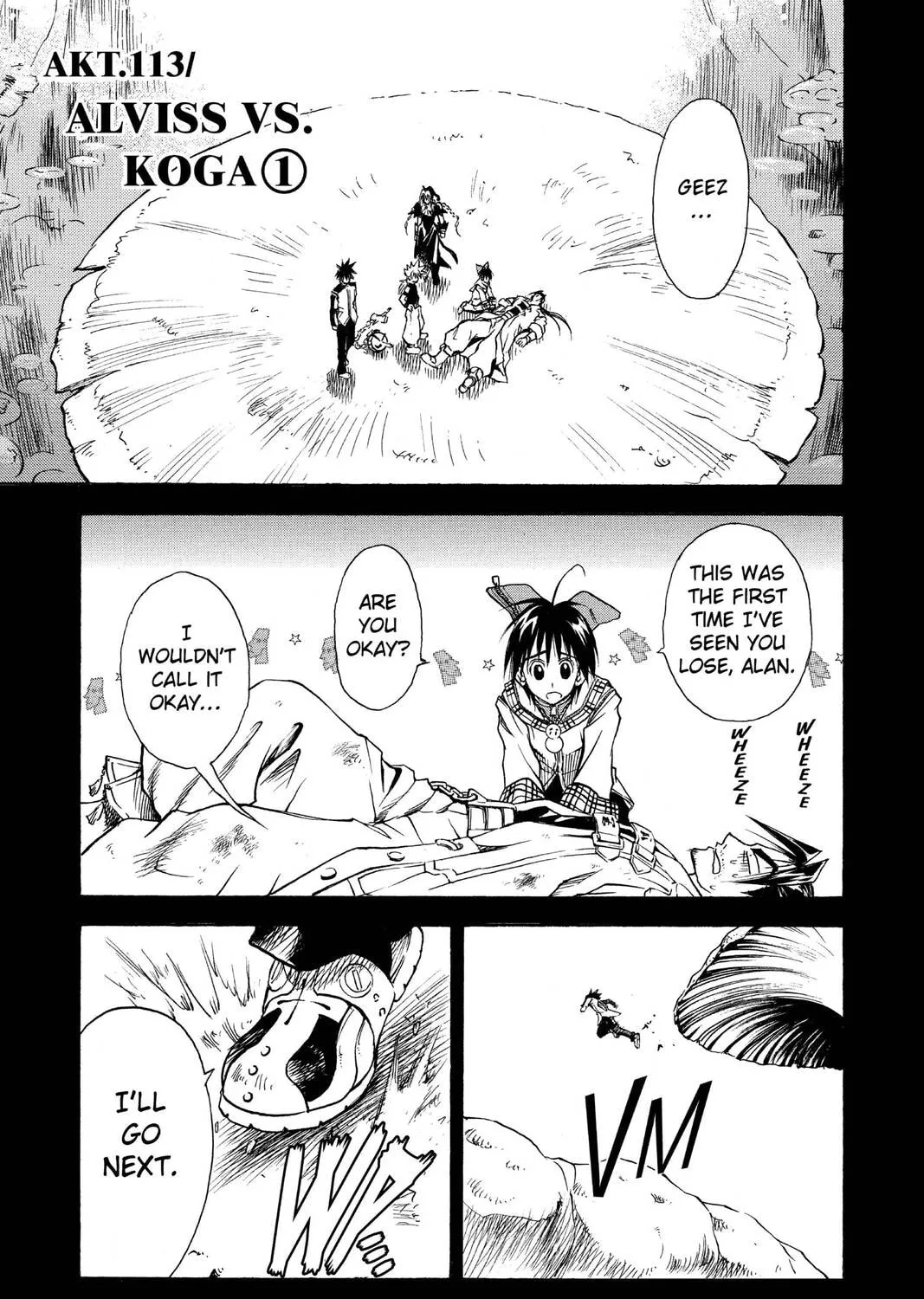 MÄR Chapter 113 page 1 - 