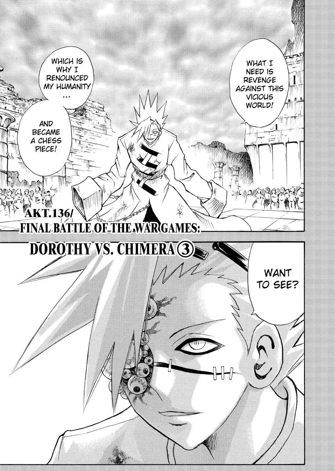 MÄR Chapter 136 page 1 - 