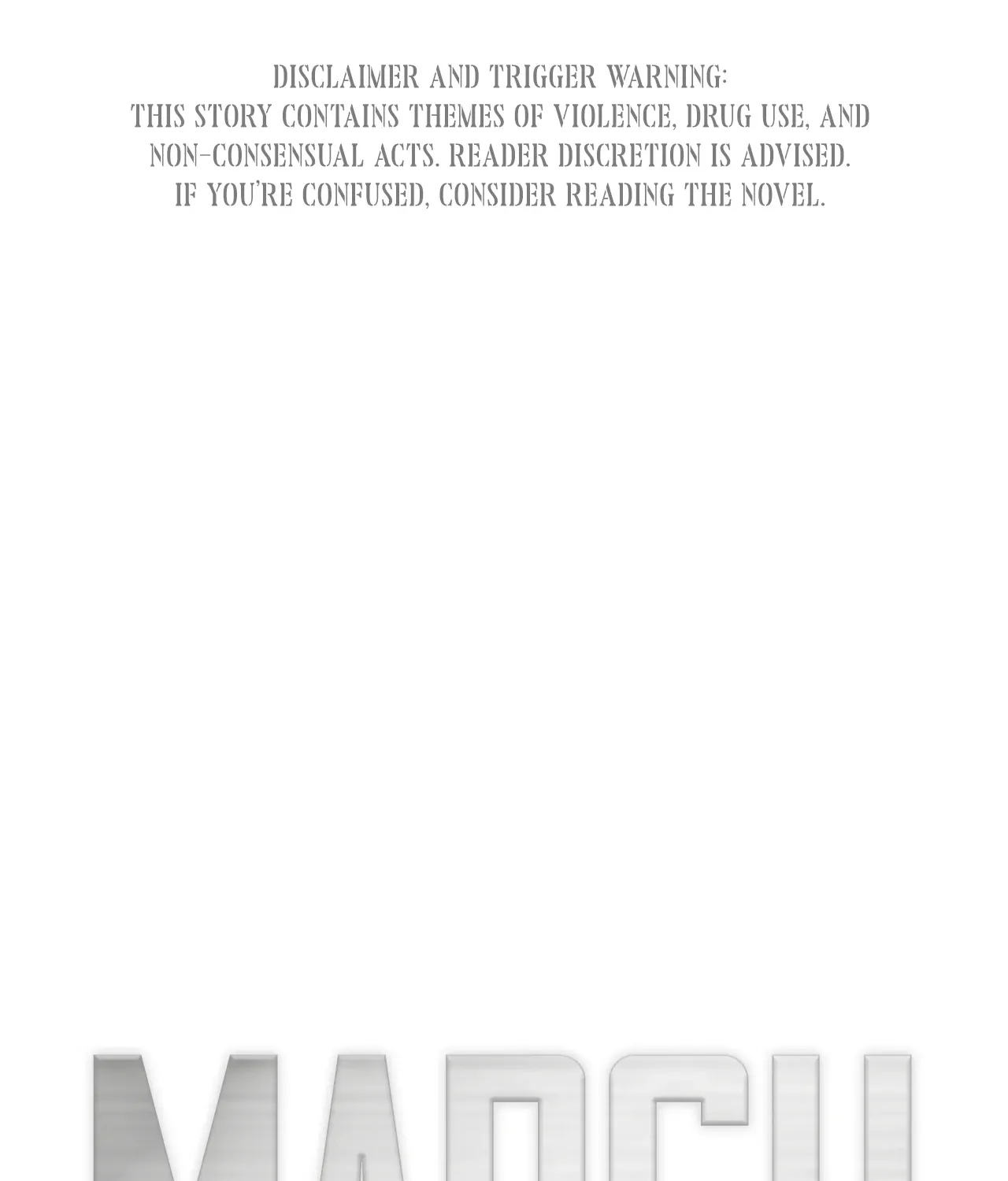 March Chapter 6 page 1 - 