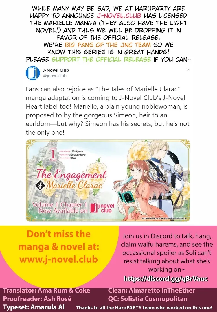 Marielle Clarac no Konyaku Chapter 13 page 52 - 