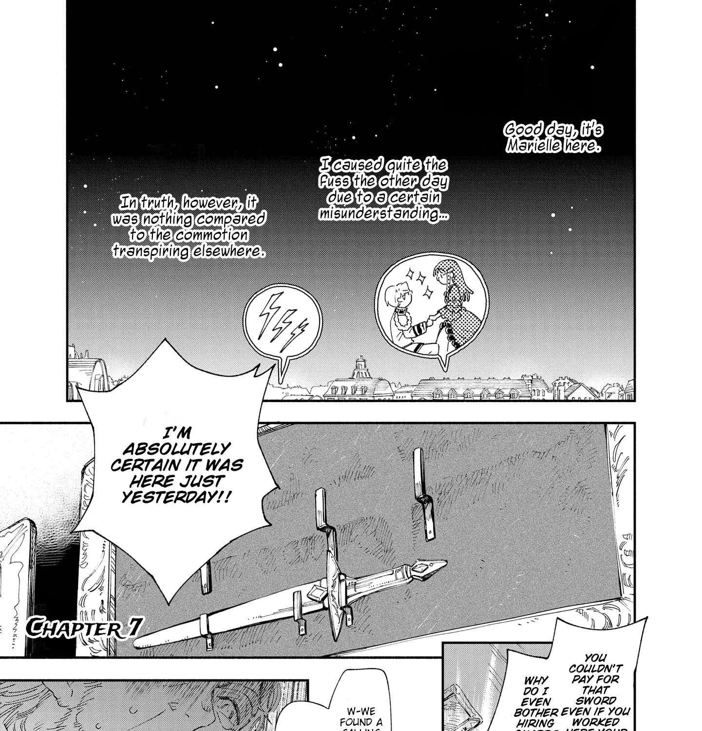 Marielle Clarac no Konyaku Chapter 7 page 1 - 