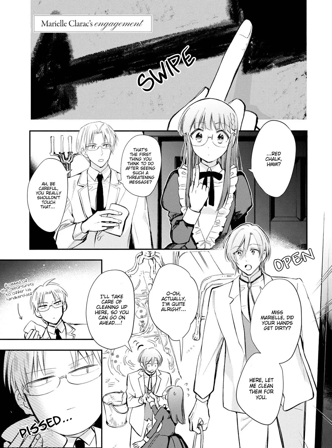 Marielle Clarac no Konyaku Chapter 9 page 1 - 