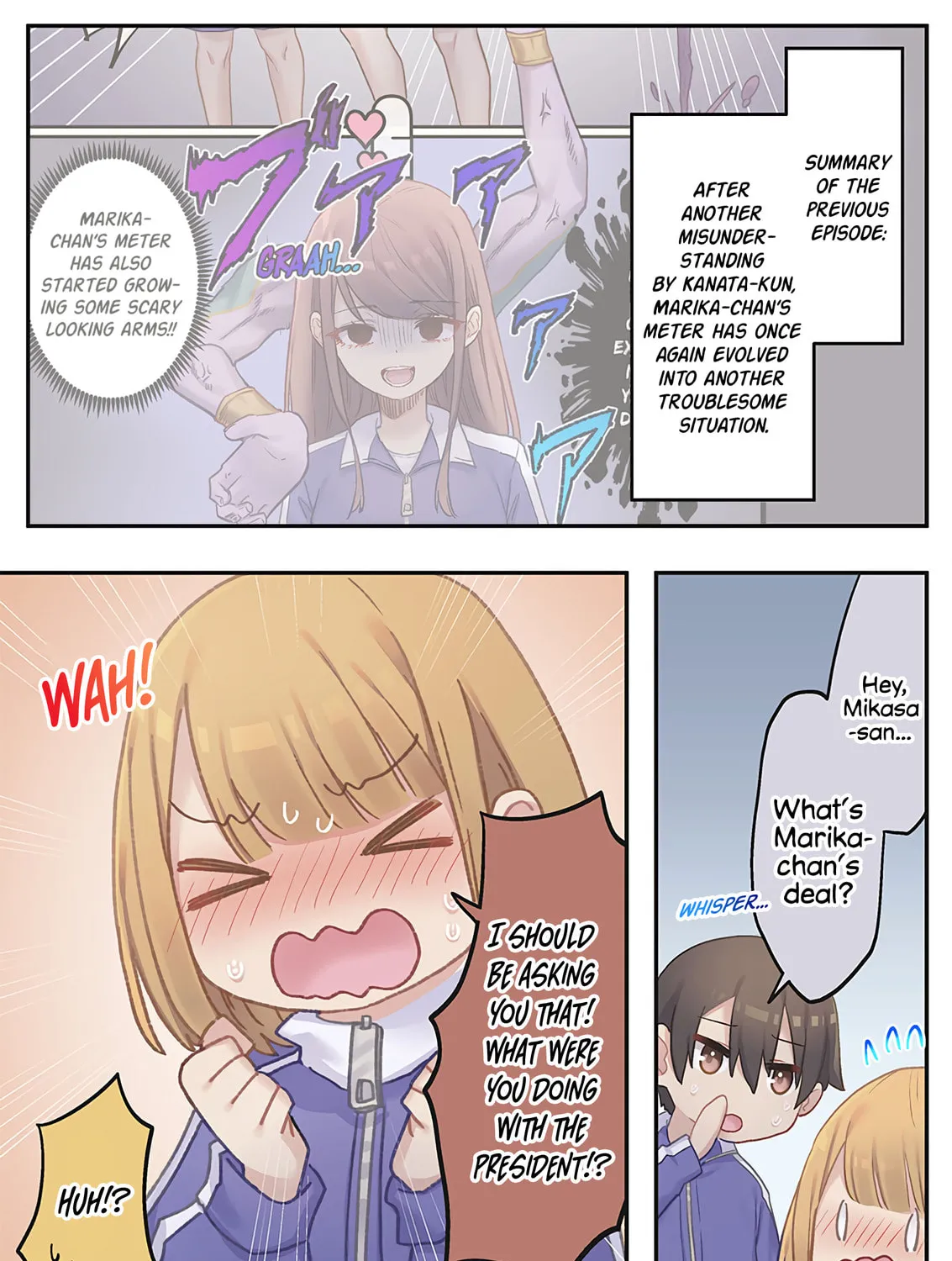 Marika-chan no Koukando wa Bukkowarete Iru Chapter 12 page 1 - 