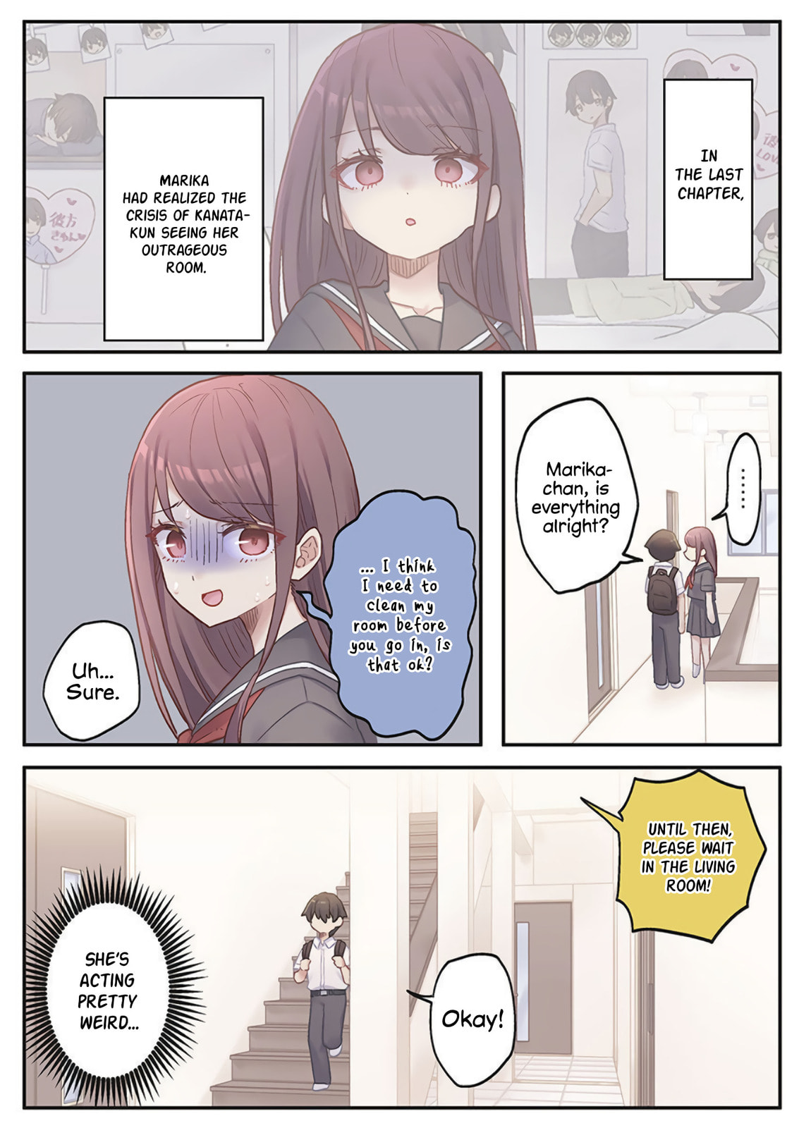Marika-chan no Koukando wa Bukkowarete Iru Chapter 18 page 1 - 