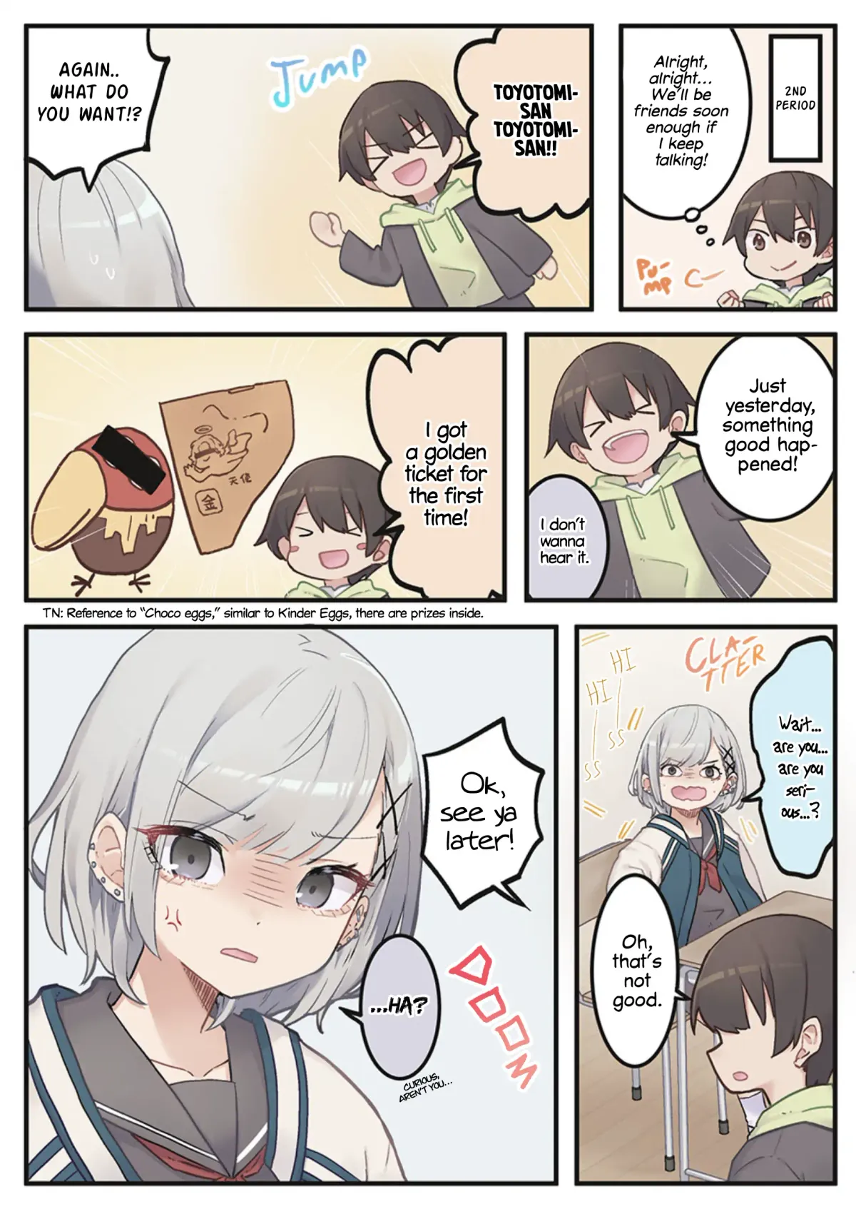 Marika’s Love Meter Malfunction Chapter 2 page 4 - 