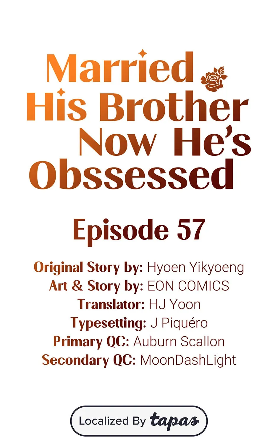 Married His Brother and Now He's Obssessed Chapter 57 page 1 - 