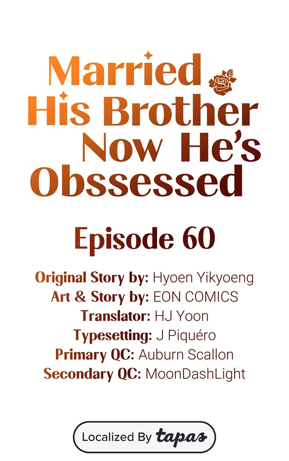 Married His Brother and Now He's Obssessed Chapter 60 page 1 - 