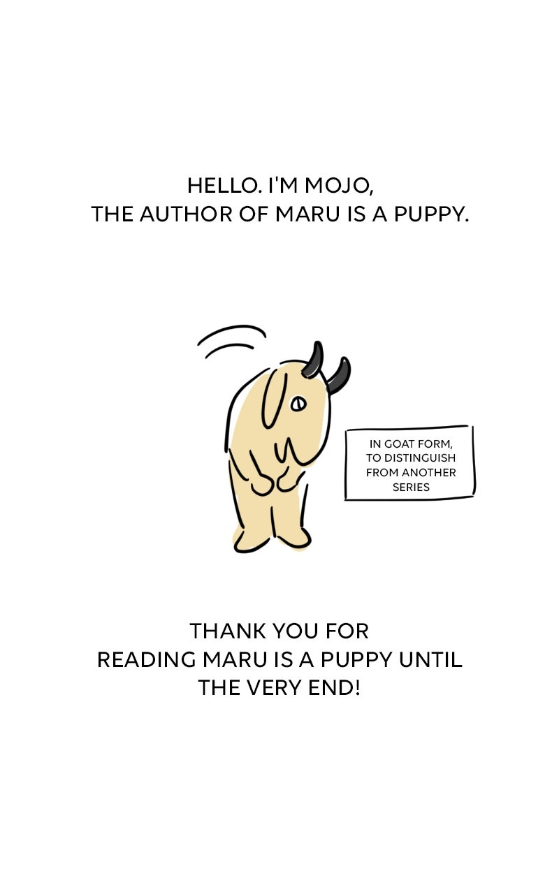 Maru is a Puppy Ep. 119 - Afterword page 1 - 