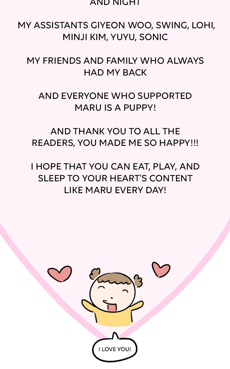 Maru is a Puppy Ep. 119 - Afterword page 29 - 