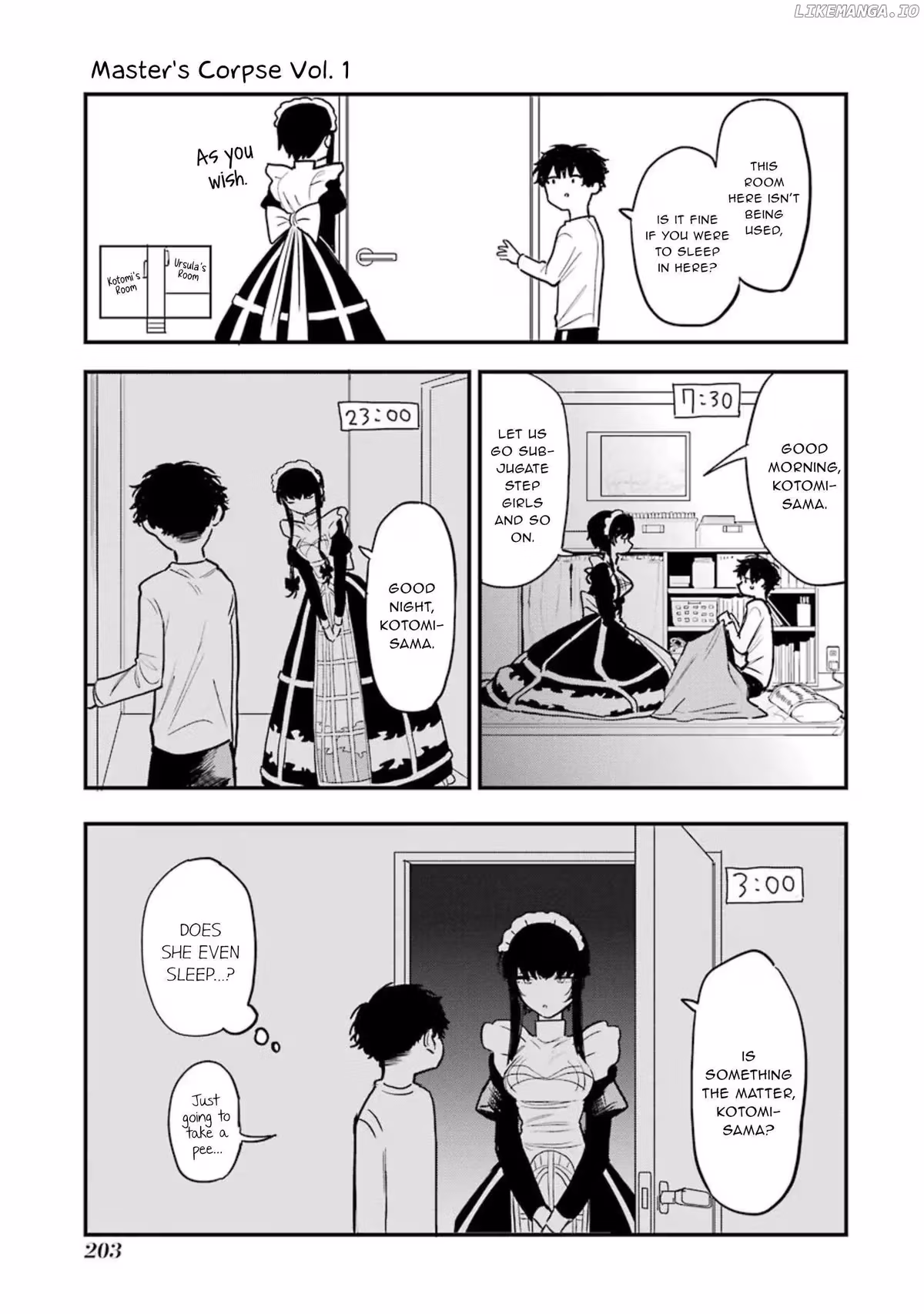 Master's Corpse Chapter 3.5 page 4 - 