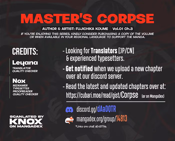 Master's Corpse Chapter 3 page 58 - 