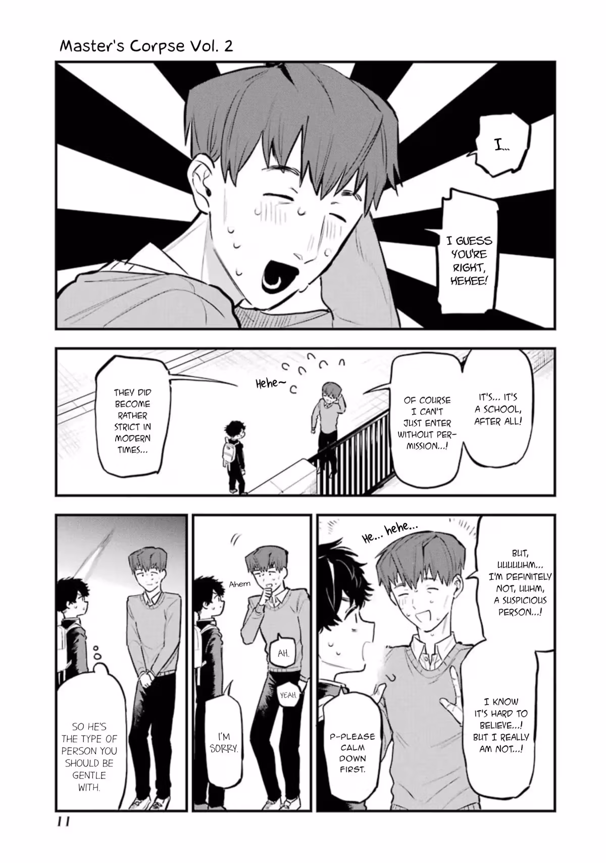 Master's Corpse Chapter 4 page 11 - 