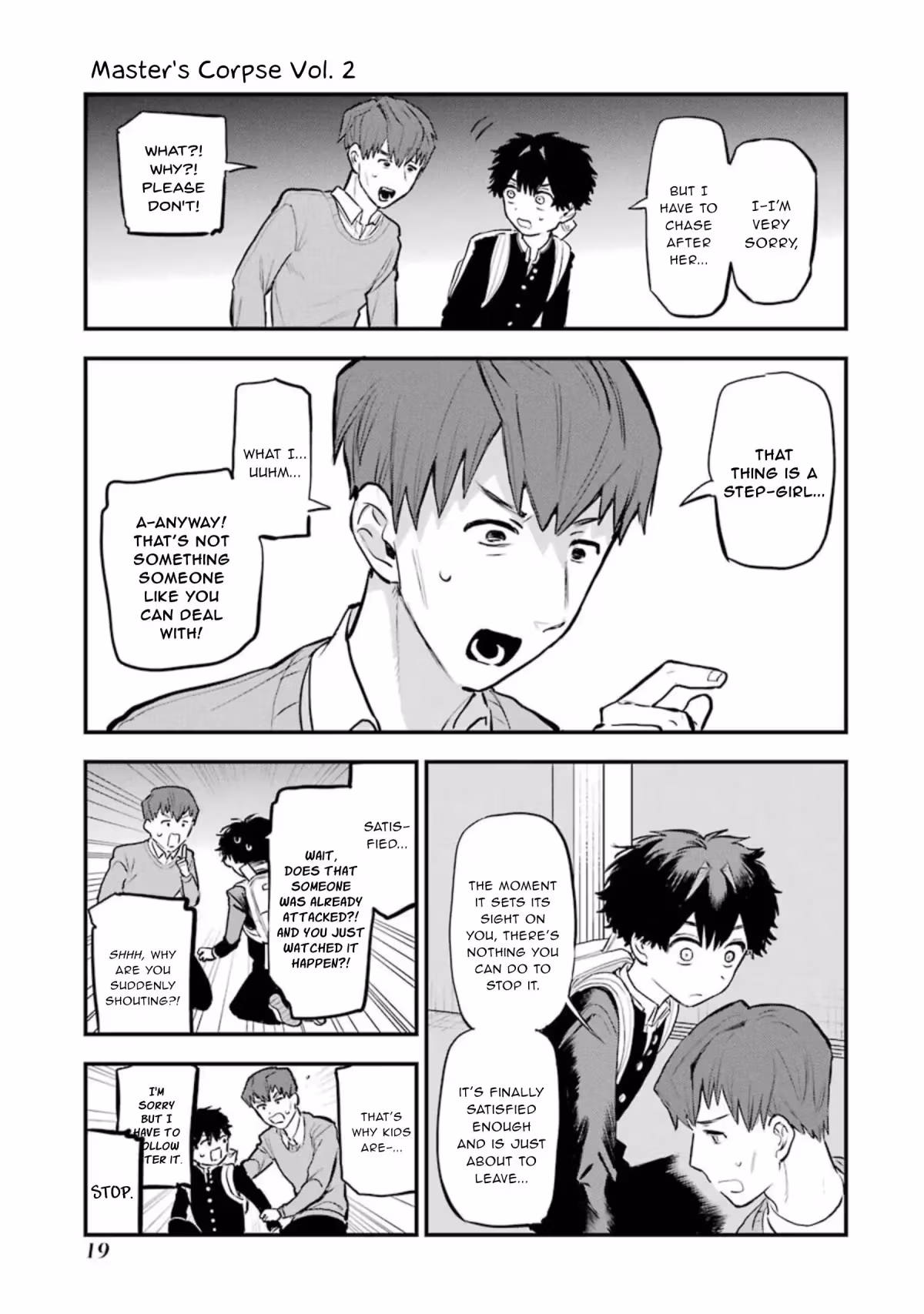 Master's Corpse Chapter 4 page 19 - 