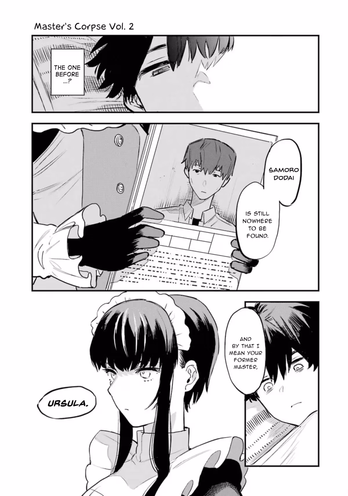 Master's Corpse Chapter 4 page 33 - 