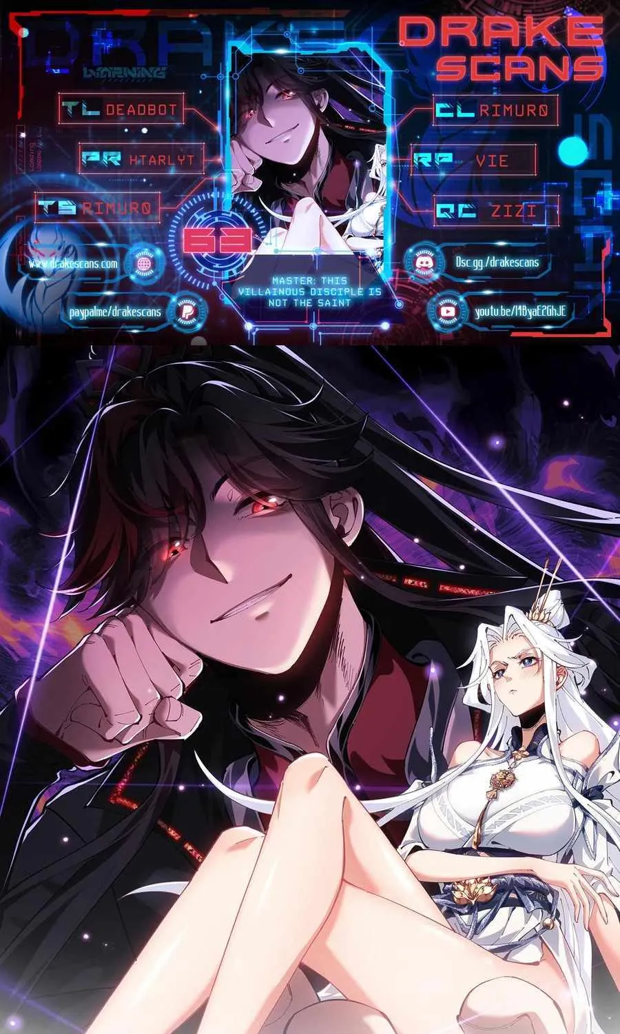 Master: This rebellious disciple is definitely not the Holy Son Chapter 63 page 1 - 