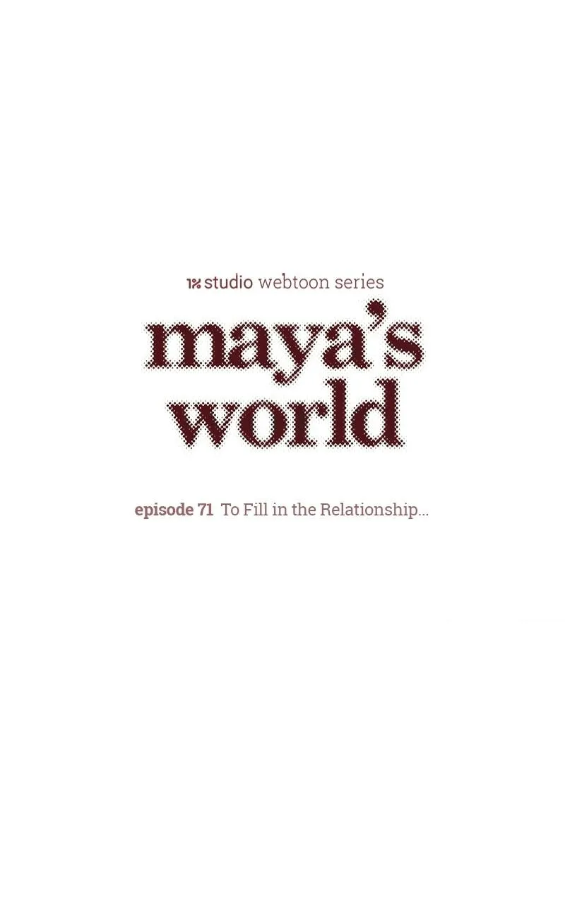 Maya's World Chapter 71 page 1 - 