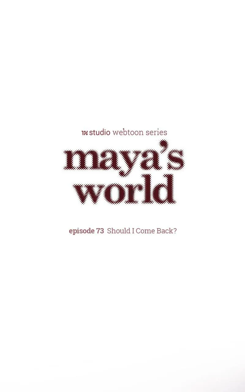 Maya's World Chapter 73 page 1 - 