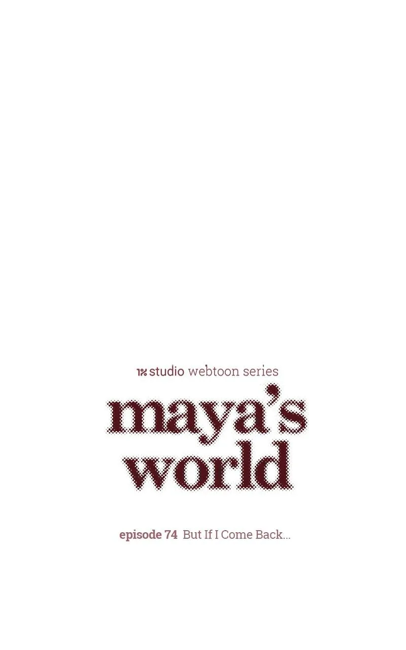 Maya's World Chapter 74 page 1 - 