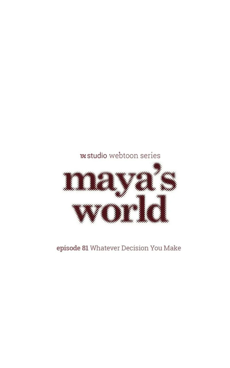 Maya's World Chapter 81 page 1 - 