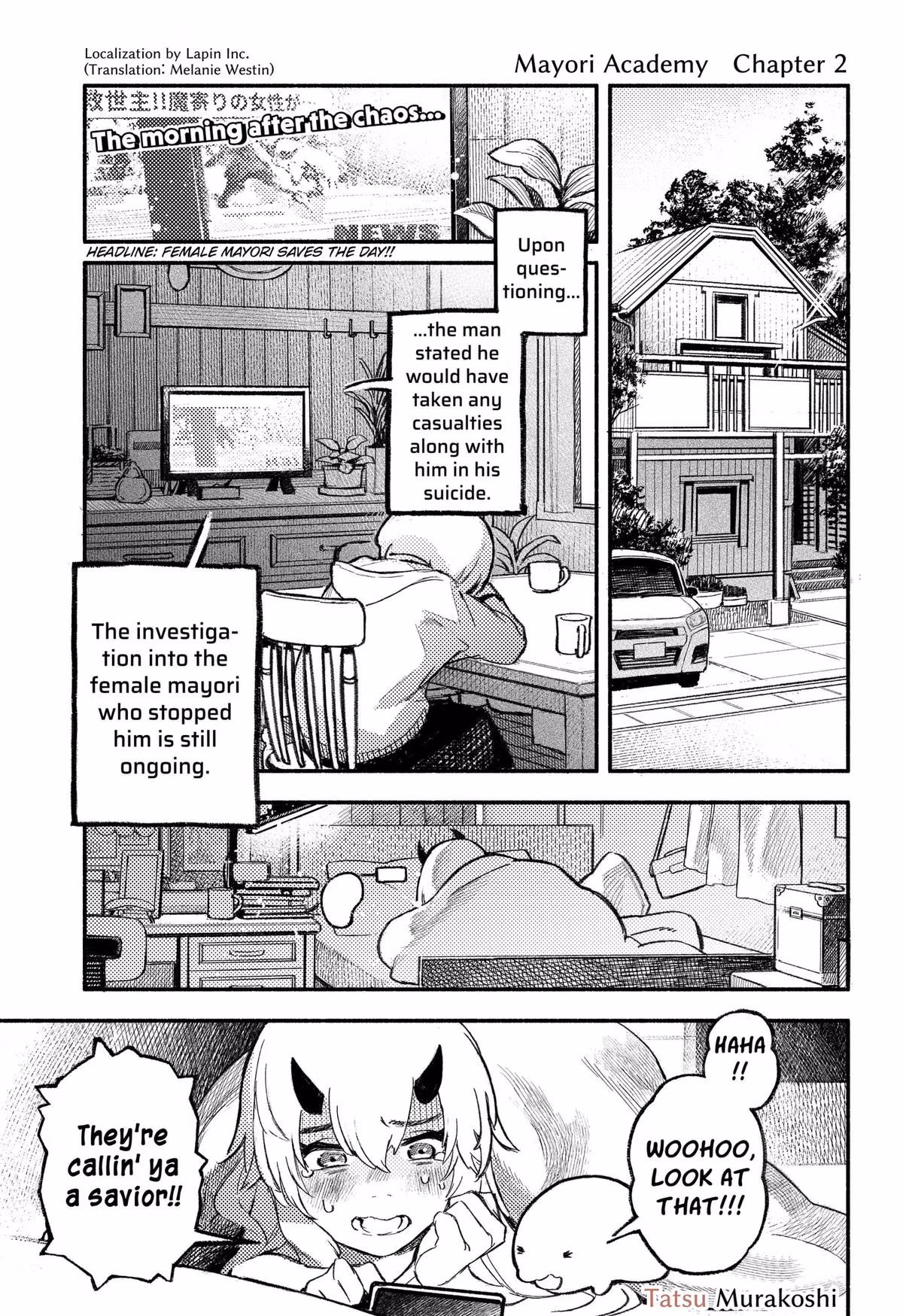 Mayori Academy Chapter 2 page 1 - 