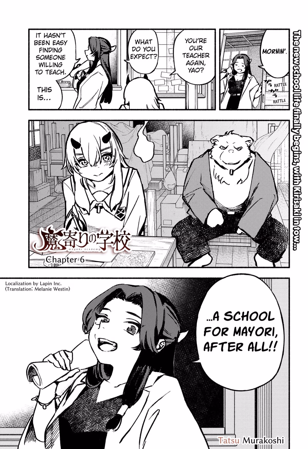 Mayori Academy Chapter 6 page 1 - 