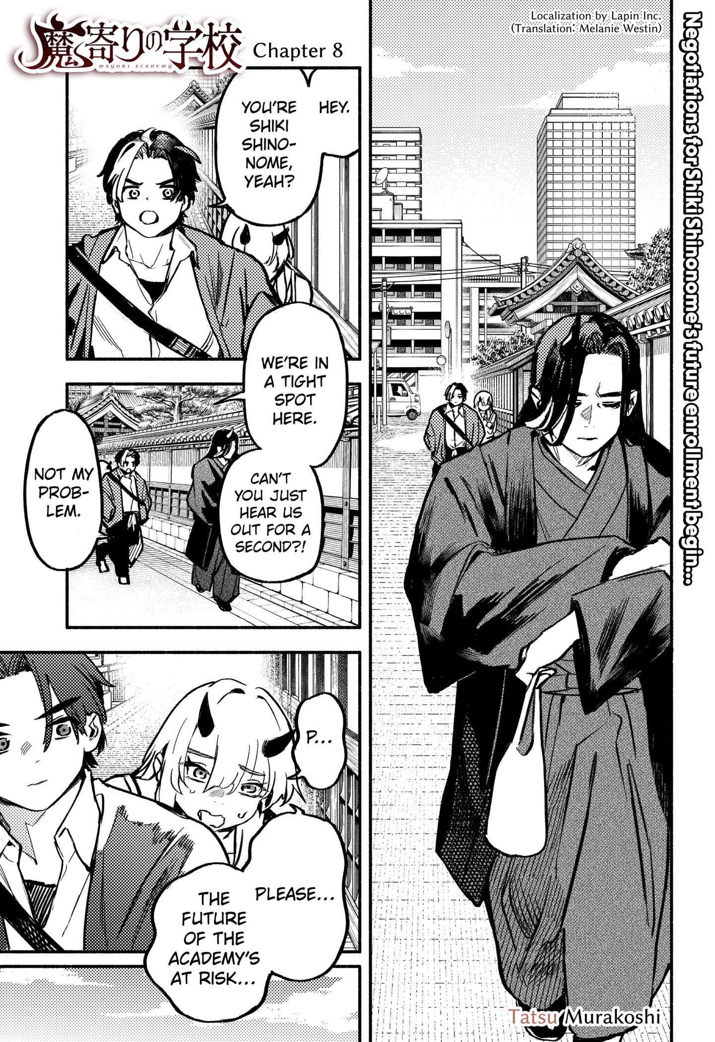 Mayori Academy Chapter 8 page 1 - 